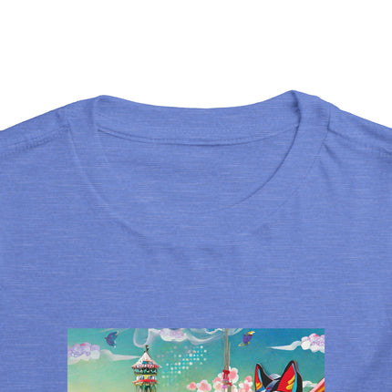 Kitsune Carnival Toddler Short Sleeve Tee