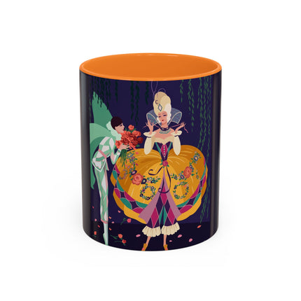 Moonlit Masquerade: The Fairy Queen's Ball Colorful Mug (11oz, 15oz) – Fairy Tale Elegance, Fantasy Charm & Enchanted Style