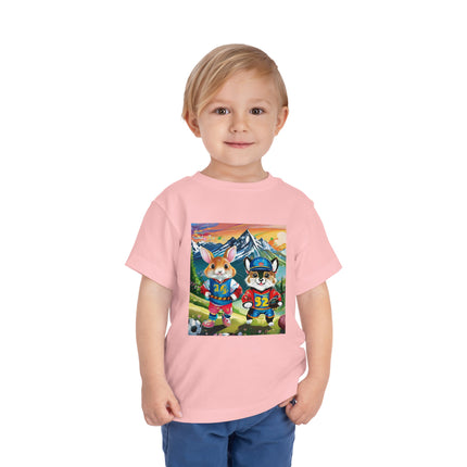 Animal Athletes Toddler Short Sleeve Tee