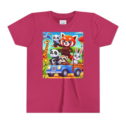 Safari Friends on the Move Youth Short Sleeve Tee