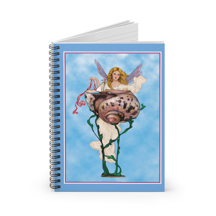 Enchanting Serenity Spiral Notebook - Ruled Line