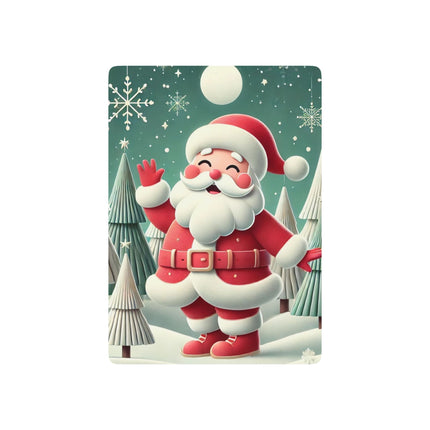 Santa's Joyful Night Playing Cards