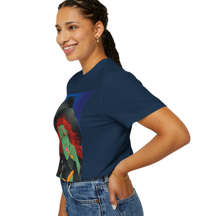 Mirror, Mirror A Witch's Touch Unisex Garment-Dyed T-shirt