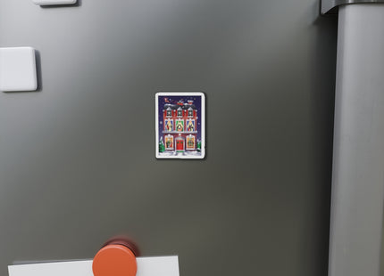 A Christmas Eve Celebration Die-Cut Magnets (5 Sizes)