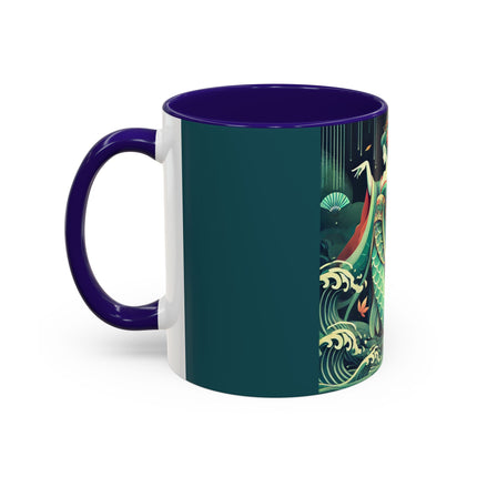 Mermaid Queen Rising from the Deep Colorful Mugs (11oz, 15oz)
