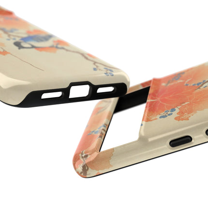 Japanese Bird and Branch by Ohara Koson Phone Cases
