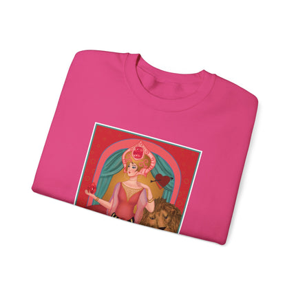 July & Ruby (from the Gem Series) by Sofia Chiostri Heavy Blend™ Crewneck Sweatshirt