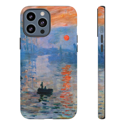 Sunrise by Claude Monet Phone Cases