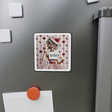 Fashionably Yours, XOXO Die-Cut Magnets (5 Sizes)