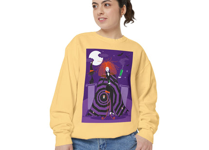 Mystic Elegance Unisex Garment-Dyed Sweatshirt
