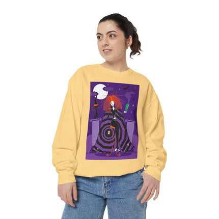 Mystic Elegance Unisex Garment-Dyed Sweatshirt