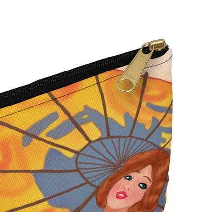 Mermaid with Parasol and Cupid by George Barbier Accessory Pouch