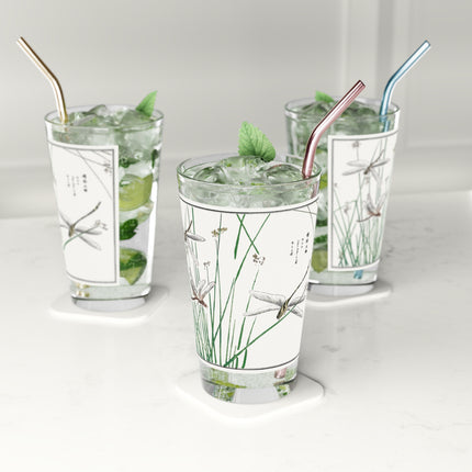 Dragonflies by Morimoto Toko Glass, 16oz