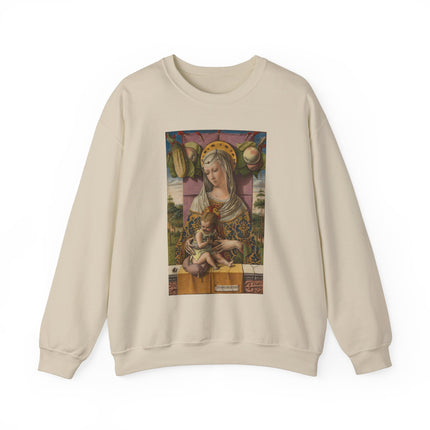 Madonna and Child by Carlo Crivelli Heavy Blend™ Crewneck Sweatshirt