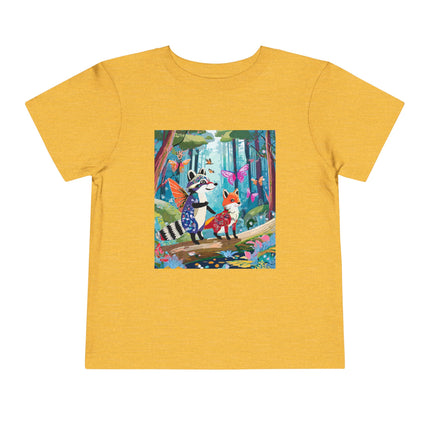 Whimsical Woodland Toddler Short Sleeve Tee