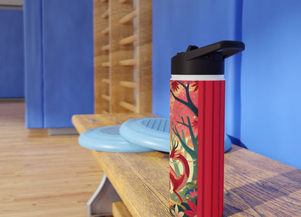 The Dragon Fairy’s Dance Stainless Steel Water Bottle, Standard Lid