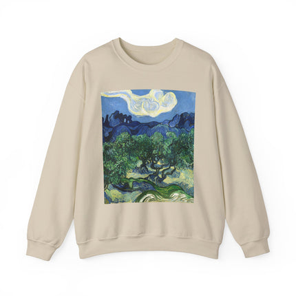 Olive Trees by Vincent Van Gogh Unisex Heavy Blend™ Crewneck Sweatshirt