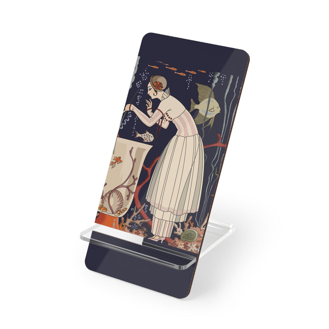 L'Etourdissant Petit Poisson (The Dazzling Little Fish) by George Barbier Mobile Display Stand for Smartphones