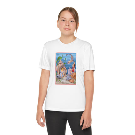 Fairy Whispers of the Sea Youth Competitor Tee – Ocean Magic & Underwater Wonder