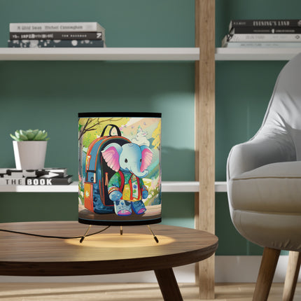 Baby Elephant Tripod Lamp