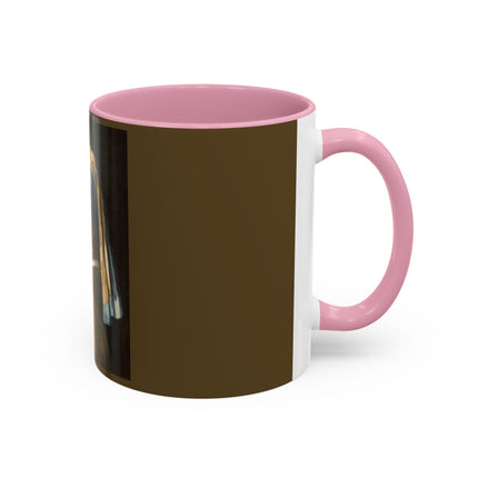 Girl with a Pearl Earring by Johannes Vermeer Colorful Mugs (11oz, 15oz)