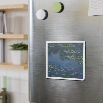 Water Lilies by Claude Monet Die-Cut Magnets (5 Sizes)