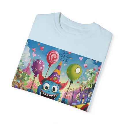 Monster Parade Madness Unisex Garment-Dyed T-shirt