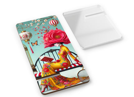 Reading In A Painted Garden Mobile Display Stand for Smartphones