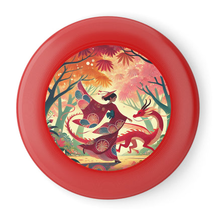 Dragon Fairy’s Dance Wham-O Frisbee – Graceful Flames & Maple Magic