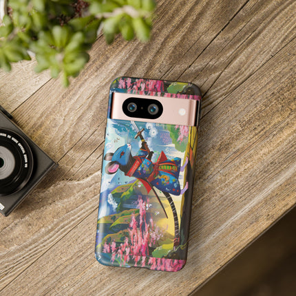 Cyber Samurai Rat Phone Cases