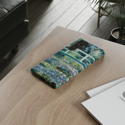 Water Lilies and Japanese Bridge by Claude Monet Phone Cases