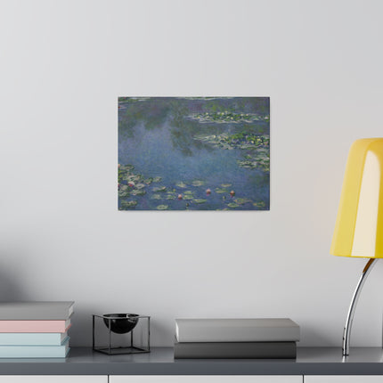 Water Lilies by Claude Monet Matte Canvas, Stretched, 0.75"