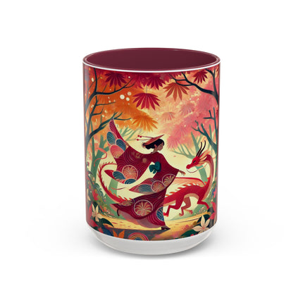 The Dragon Fairy’s Dance Colorful Mugs (11oz, 15oz)