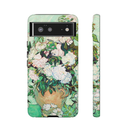 Roses by Vincent Van Gogh Phone Cases