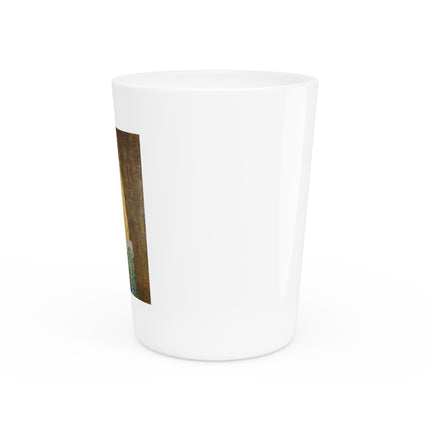 The Kiss by Gustav Klimt Ceramic Shot Glass
