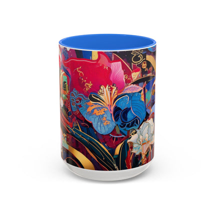 Ethereal Irises Colorful Mugs (11oz, 15oz)
