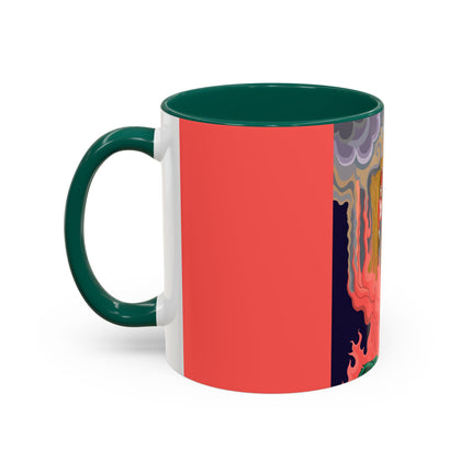 The Firebird's Awakening Colorful Mug (11oz, 15oz) – Ballet Fantasy, Mythic Fire & Art Deco Drama