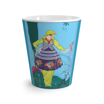 Exquisite Elegance by Umberto Brunelleschi Latte Mug