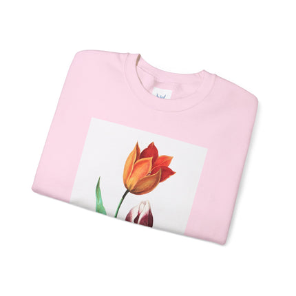 Tulip by Anselmus Boëtius de Boodt Heavy Blend™ Crewneck Sweatshirt