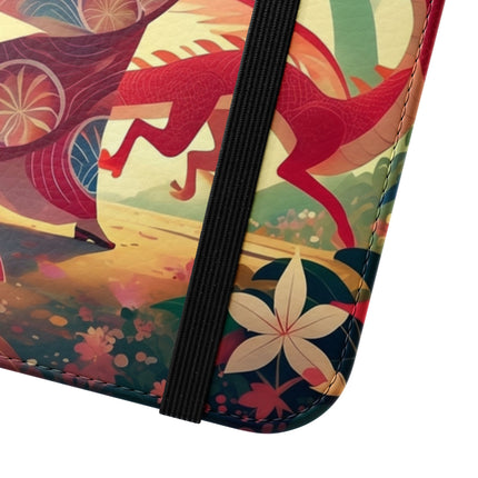 The Dragon Fairy’s Dance Flip Case – Enchanted Grace & Spring Magic