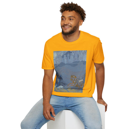 The Duel by Nicholas Roerich Softstyle T-Shirt