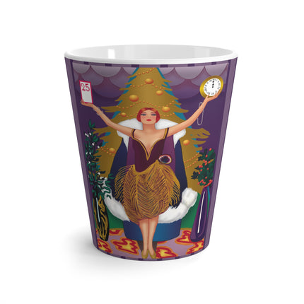 Countdown to Christmas Elegance Latte Mug