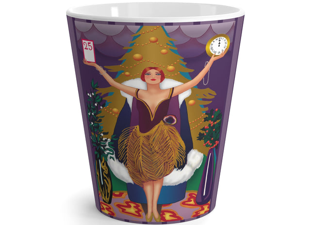 Countdown to Christmas Elegance Latte Mug