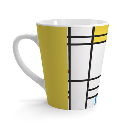 Place de la Concorde by Piet Mondrian Latte Mug