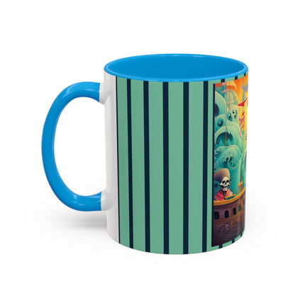 Skeleton Crew of the Misty Seas Colorful Mugs (11oz, 15oz)