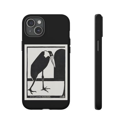 A Lame Marabou by Samuel Jessurun de Mesquita Phone Cases
