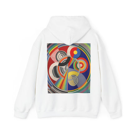 Rythme No. 1 by Robert Delaunay Heavy Blend™ Hooded Sweatshirt