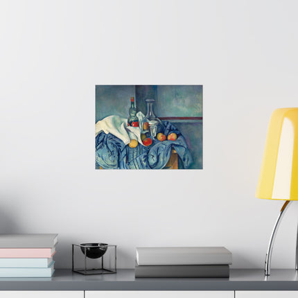 The Peppermint Bottle by Paul Cézanne Matte Horizontal Posters