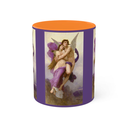 The Abduction of Psyche by William Bouguereau Colorful Mugs, 11oz
