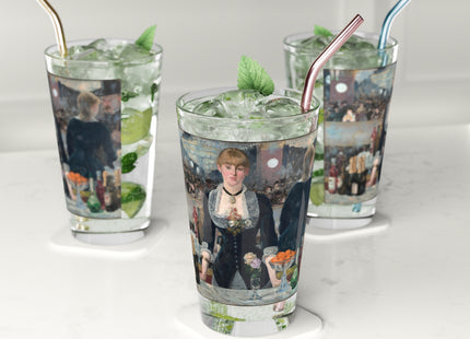 A Bar at the Folies-Bergère by Edouard Manet Glass, 16oz